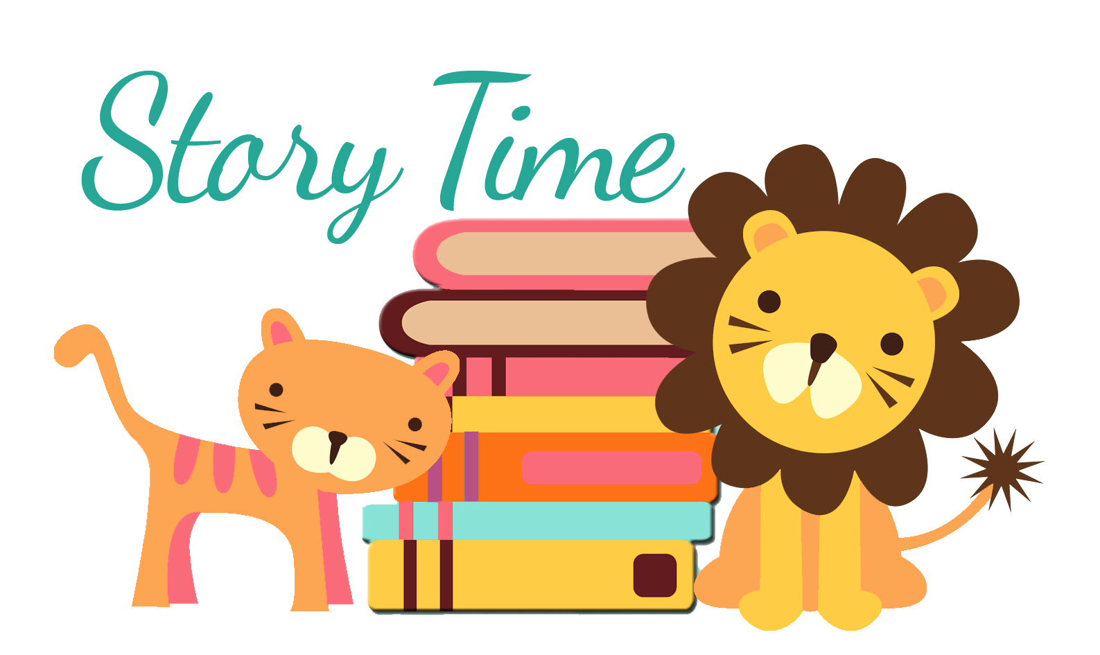 Graphic depicting storytime