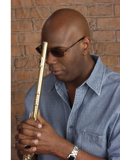 Flautist Galen Abdur-Razzaq