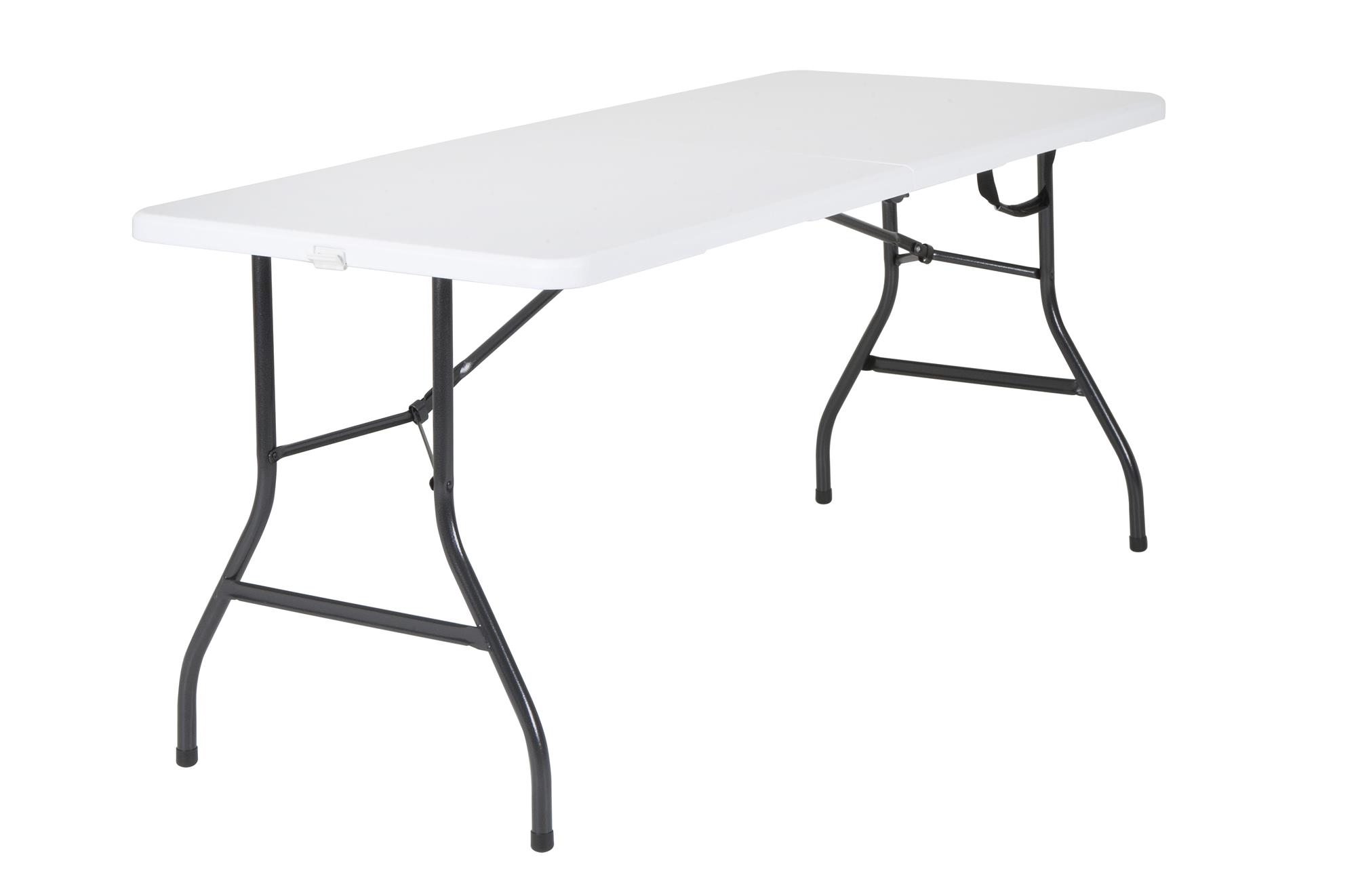 White Folding Table