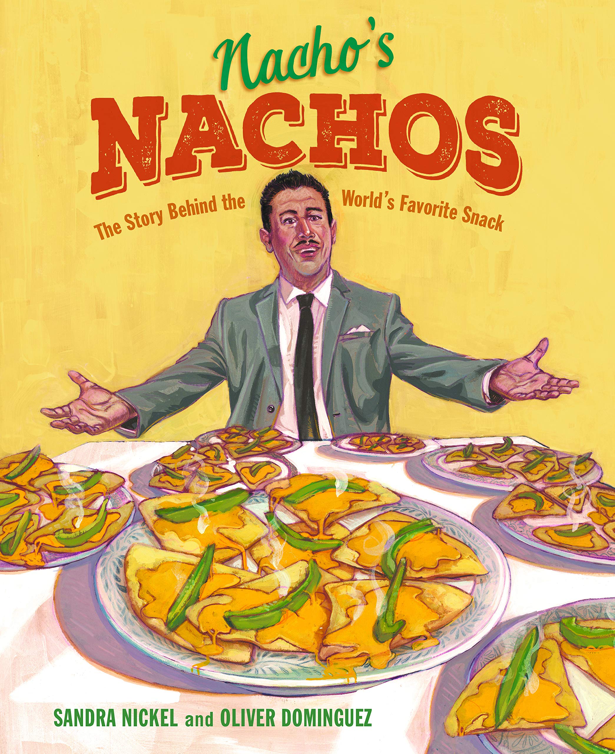 the book cover for Nacho's Nachos