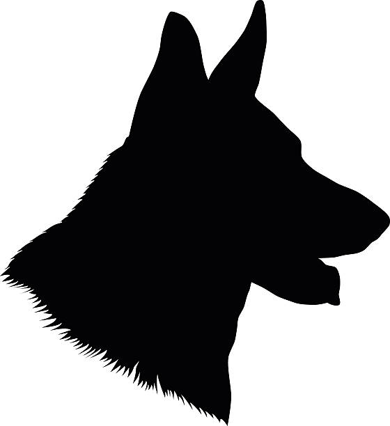silhouette of K-9