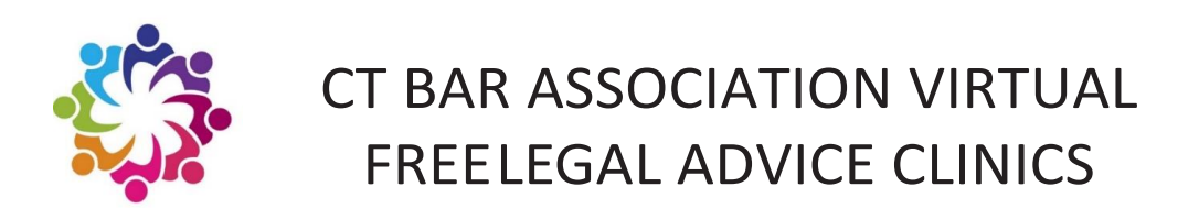 Connecticut Bar Association Free Legal Advice with Logo