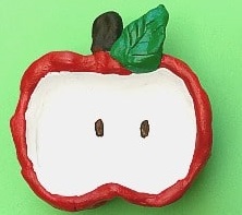 Apple pinch pot