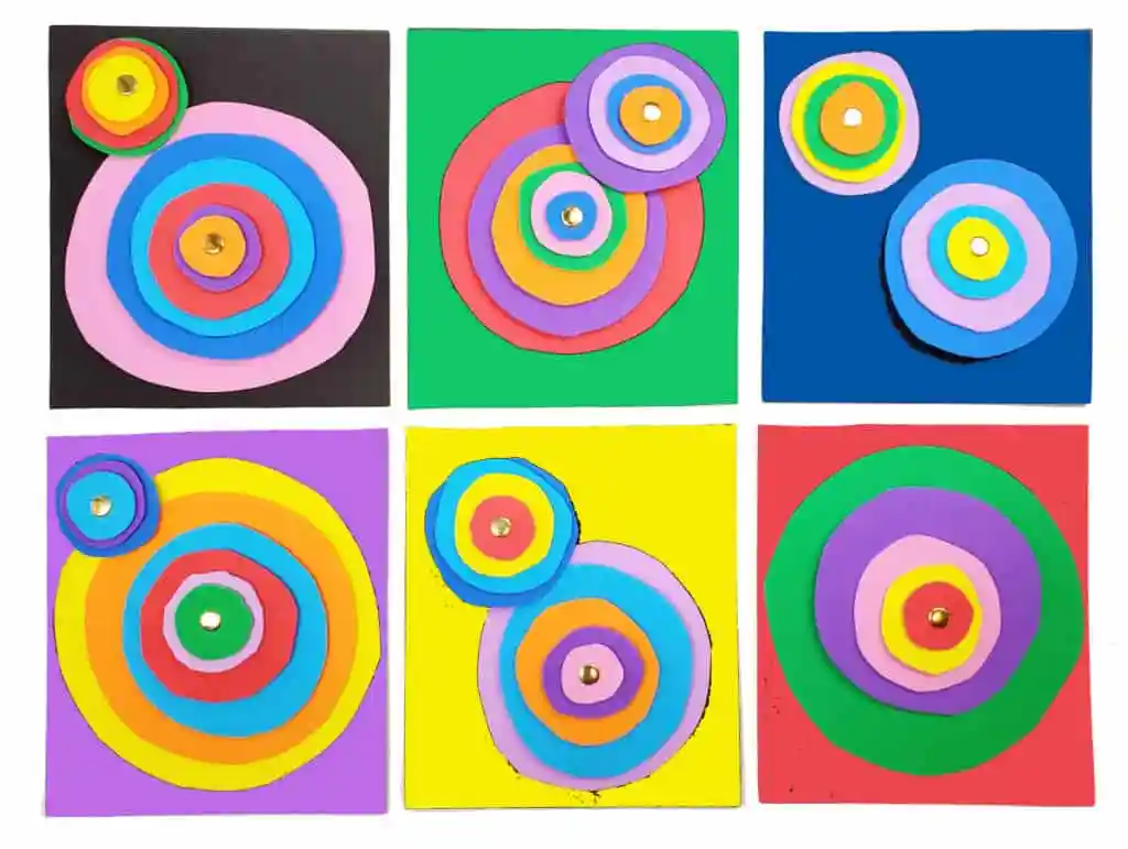 kandinsky circles art projects