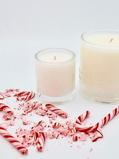 Candy Cane candle