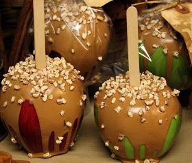 Faux caramel apple