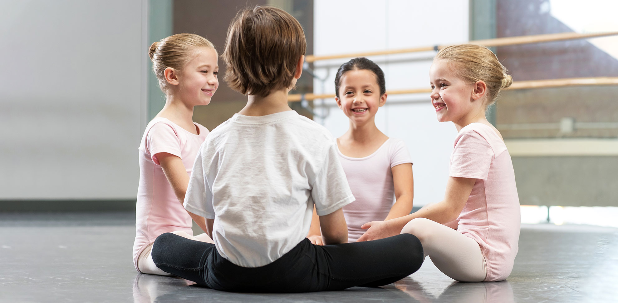 kids doing ballet