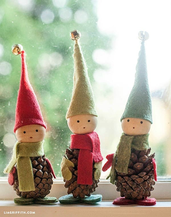A very creative gnome, elf like craft.