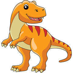 orange t-rex