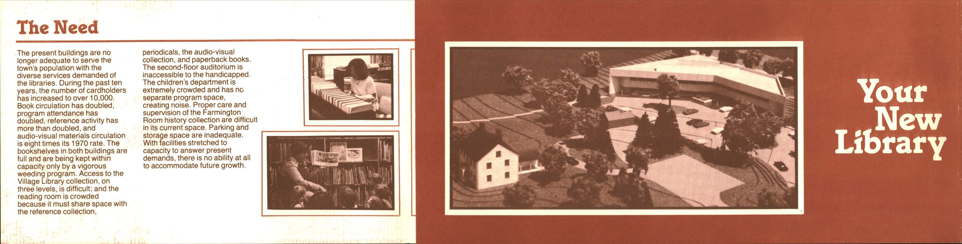 Farmington Library 1983 Promo Binder