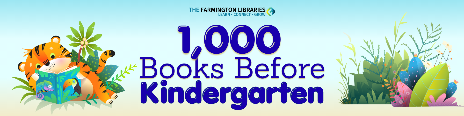 1,000 Books Before Kindergarten Header