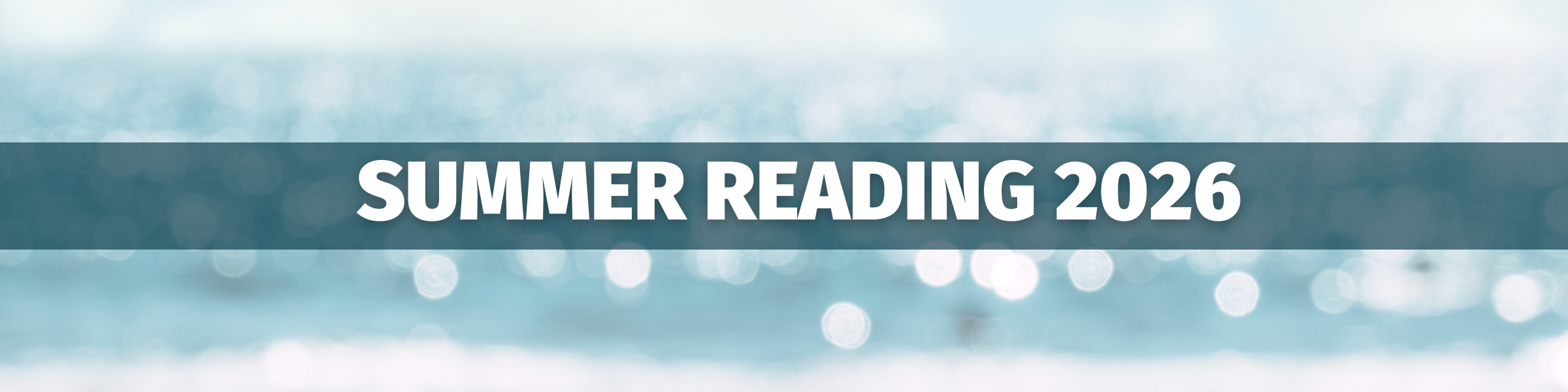 Summer Reading 2026 Header