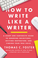 Image for "How to Write Like a Writer"