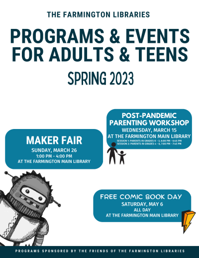 Programs & events for adults and teens