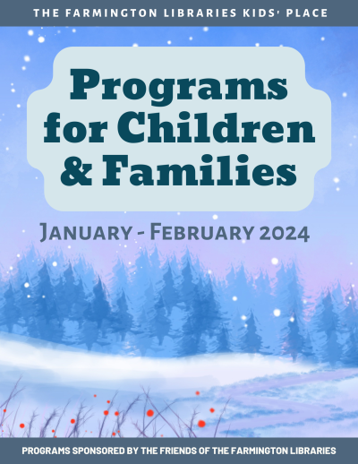 Kids' Place Winter 2023 Program Cover