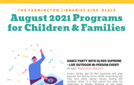 August 2021 Programs for Children & Families brochure