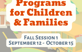 Kids' Place Fall Session 1 Programs 