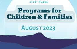 Kids' Place August 2023 Program Brochure Cover