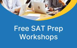 Free SAT Prep Workshops flyer