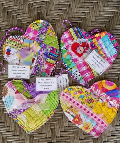 Quilted heart images