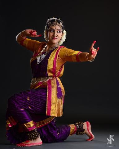 Kuchipudi Dancer