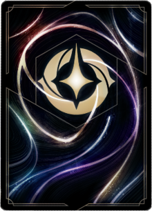 Back of a Lorcana Card 