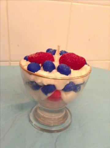 Berry Dessert Candle