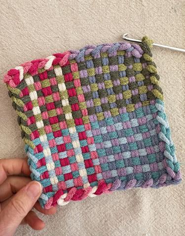 Cardboard Loom Pot Holder