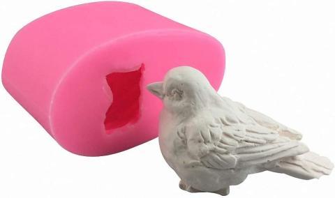 Plaster of paris bird