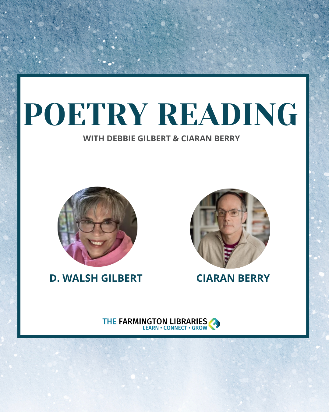 Ciaran Berry & Debbie Gilbert author photos