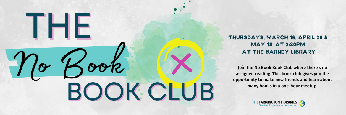 The No Book Book Club Slider