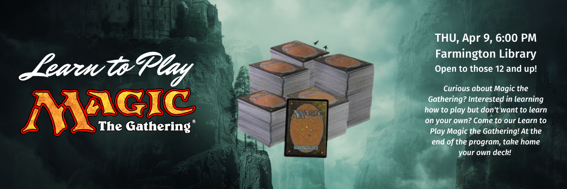 Learn To Play: Magic the Gathering