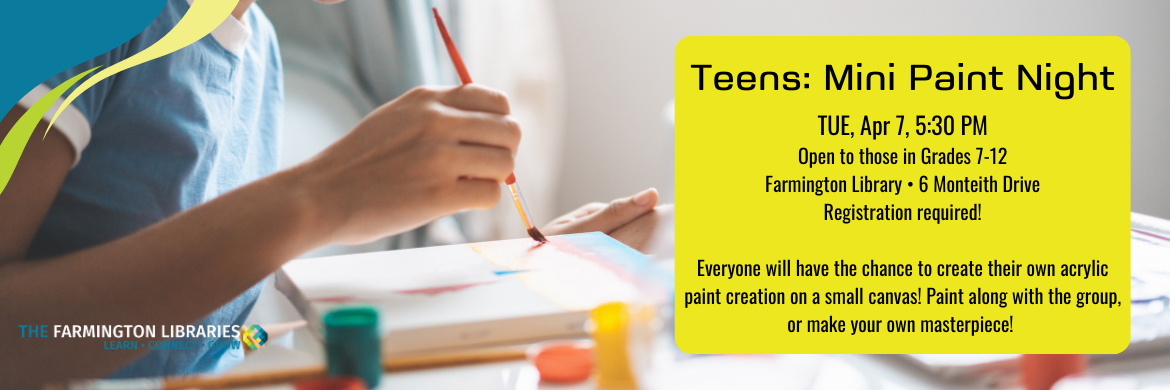 Teens: Mini Paint Night
